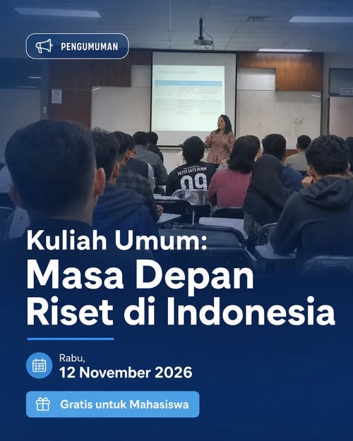 Foto Dosen Jadi Post Instagram Kuliah Umum