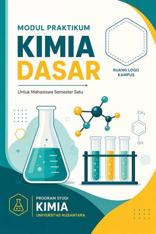 Sampul Modul Praktikum atau Buku Ajar