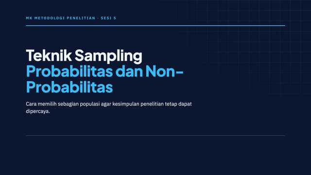 Sampul templat Bahan Ajar untuk materi kuliah