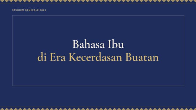Sampul templat Mimbar Akademik