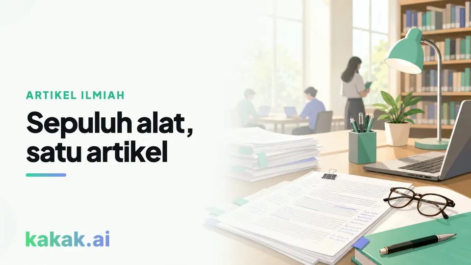 Program Artikel Ilmiah: sepuluh alat, satu urutan