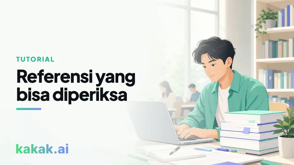 Cari artikel ilmiah terverifikasi, langsung simpan ke koleksi