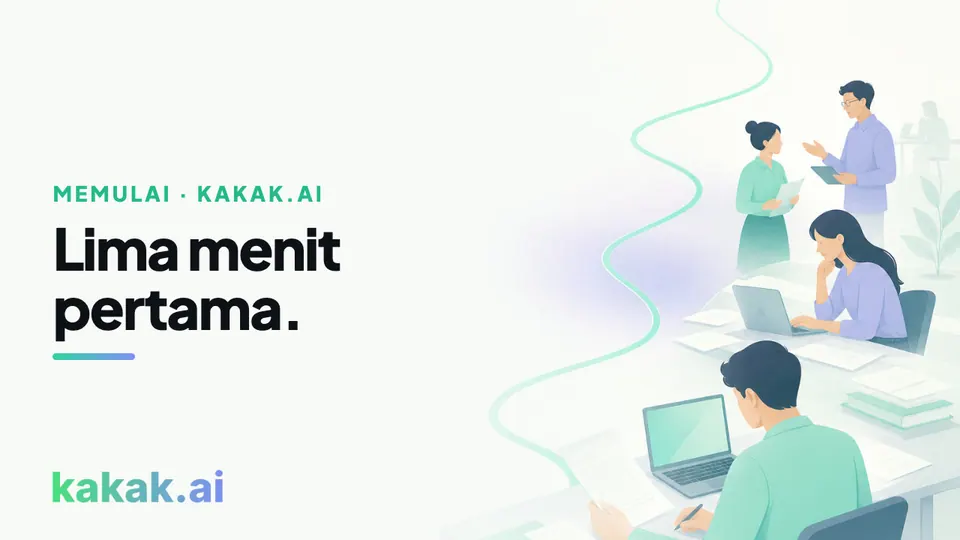 Lima menit pertama di kakak.ai