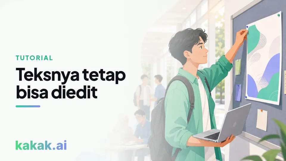 Salah ketik di infografis? Edit teksnya tanpa membuat ulang