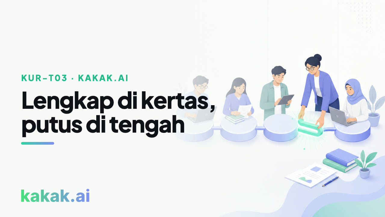 Rantai CPL sampai penilaian diperiksa dan diberi skor.