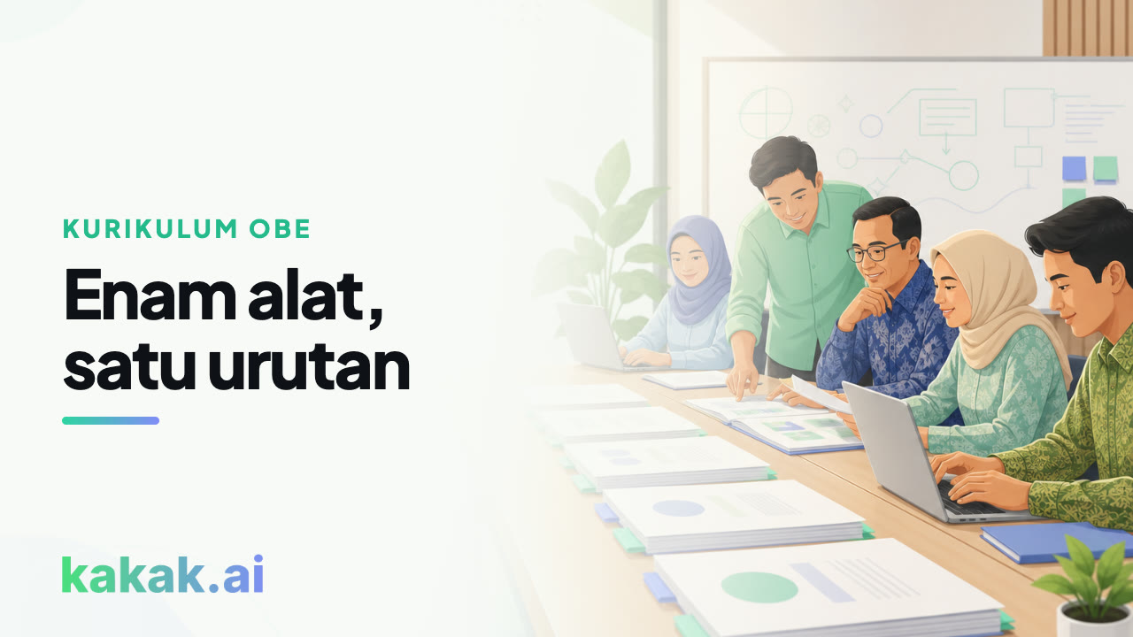 Peta seluruh skill Kurikulum OBE dan urutan pemakaiannya.