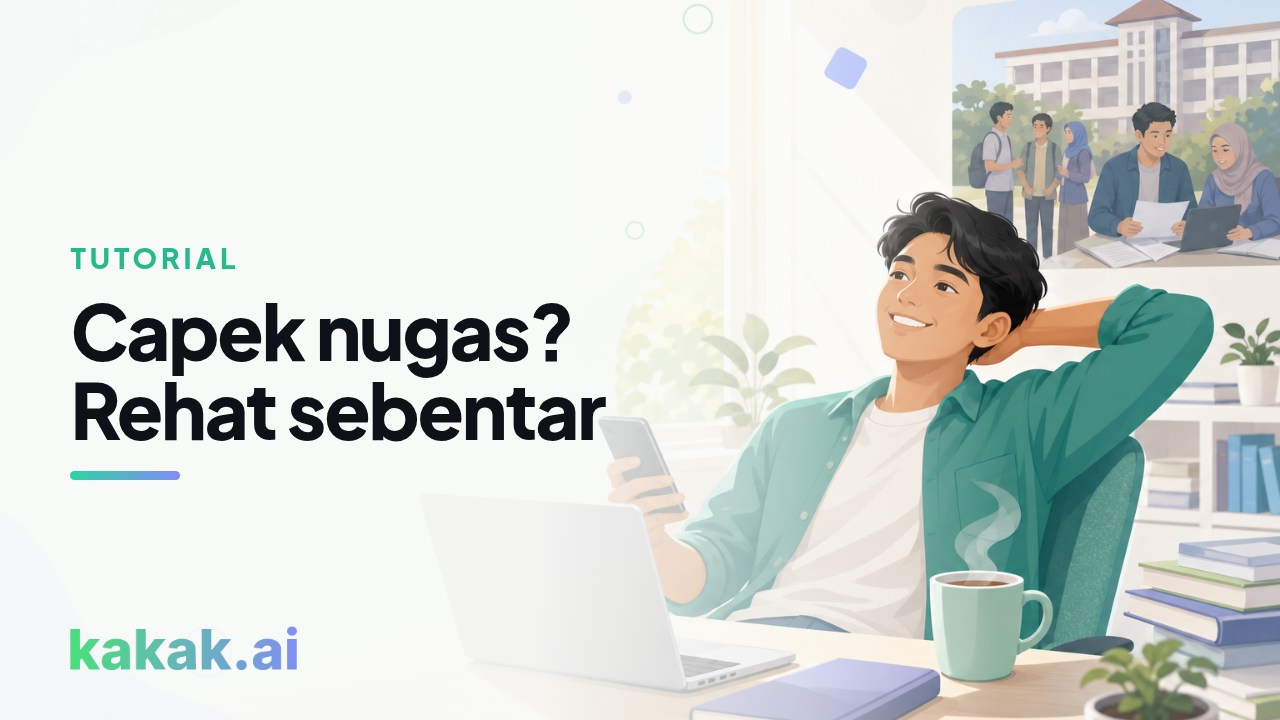 Lebih dari 100 game santai dari GameSeru.mobi lewat kartu Pojok Rehat di Beranda. Akun gratis 5 menit per hari, paket berbayar tanpa batas.