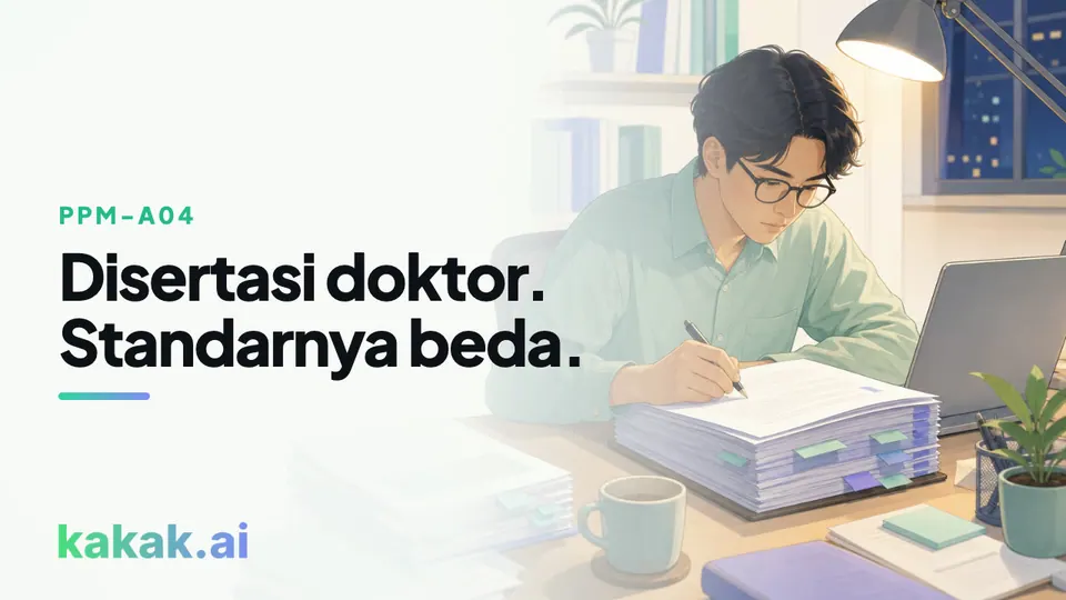 PPM-A04: Penelitian Disertasi Doktor