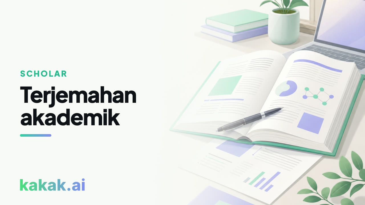 Terjemahan akademik dua langkah, terbuka untuk paket gratis.