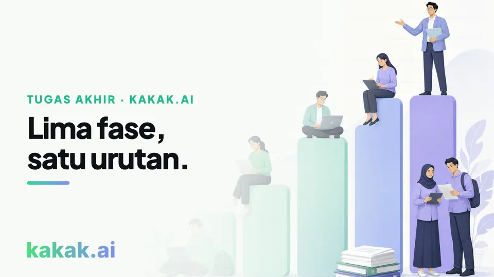 Program Tugas Akhir: lima fase, satu urutan
