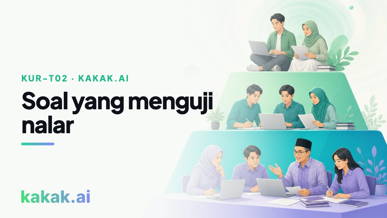 Soal C4-C6 taksonomi Bloom dengan kunci dan pembahasan.